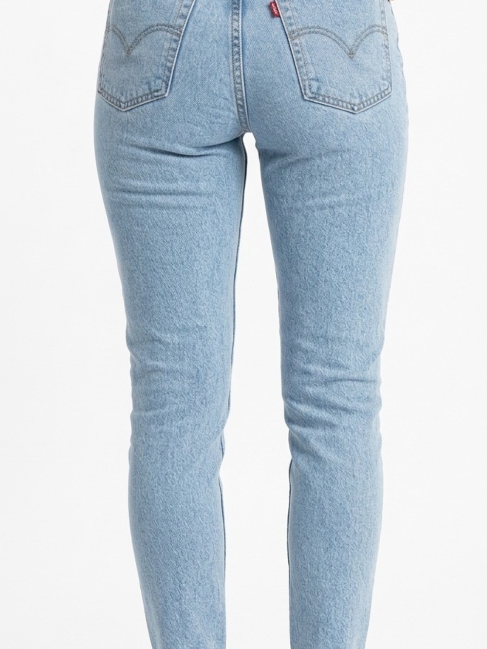 Vintage Levis 550 Jeans Womens 10S Short Light Wash Relaxed Tapered Leg 100% Cot
